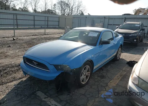 2013 Ford Mustang V6 из США, поврежденный, VIN 1ZVBP8AM7D5252113